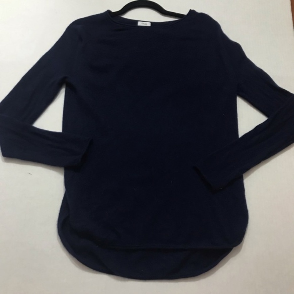 Vince Navy Blue Wool/Cashmere Sweater No Pilling